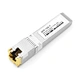 10G SFP RJ45 Port sfp fiber optic module uses for single mode optical fiber and the speed rate can up to 155Mbps, transmission distance up to 30m.
